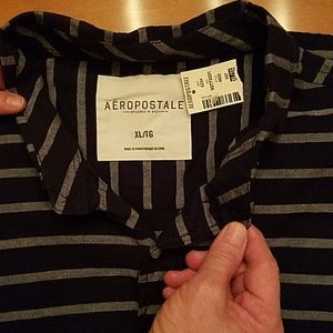 Aeropostale long sleeve Button up!! XL NEW